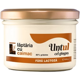 Untul cel gingas, fara lactoza, 80% grasime 150g