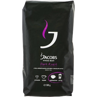 Jacobs | Cafea boabe dark roast 500g