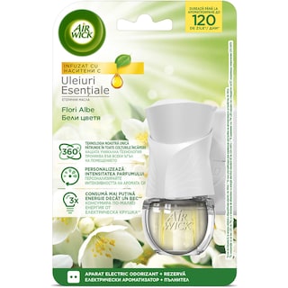 Air Wick | Odorizant camera electric Flori albe 19ml