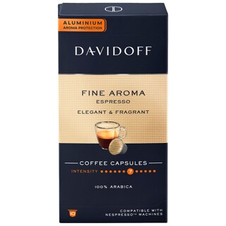 Davidoff | Cafea Fine Aroma Espresso, 10 capsule