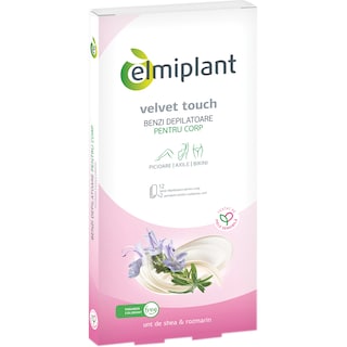 Elmiplant | Benzi depilatoare pentru corp 12 bucati
