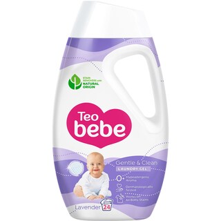 Teo Bebe | Detergent lichid lavanda, 24 spalari, 1.08L