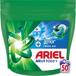 Ariel | Detergent +Touch of Lenor, 50 capsule