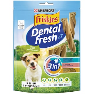Friskies | Recompense pentru caini Dental Fresh 3in1 small 7 bucati 110g