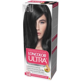 Loncolor | Ultra | Vopsea pentru par 1 Negru