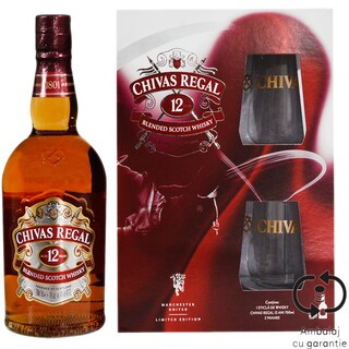 Chivas Regal | Whisky 12YO 0.7L + 2 pahare