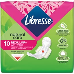 Libresse | Absorbante Natural Care Normal, 10 bucati