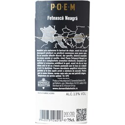 Poem | Vin rosu Feteasca Neagra 0.75l