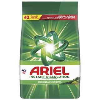 Ariel | Detergent pudra Mountain Spring, 40 spalari