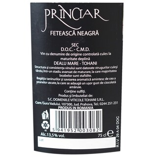 Tohani | Princiar | Vin Feteasca Neagra 0.75L