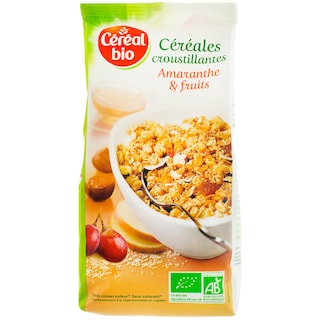 Cereal Bio | Cereale bio din amaranth expandant cu fructe 375g
