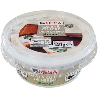 MEGA | Salata cu icre de hering si ceapa 140g