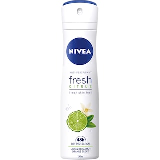 Nivea | Spray antiperspirant Fresh Citrus cu lime si bergamota 150ml
