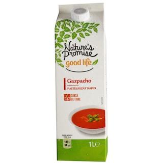 Nature's Promise Good Life | Gazpacho pasteurizat rapid 1L