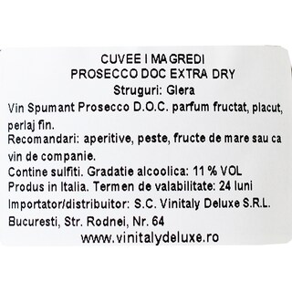 Valdo | Vin spumant Prosecco Extra Dry 0.75L