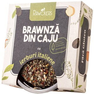 Rawckers | Branza fermentata din nuci de caju, cu ierburi italiene 145g