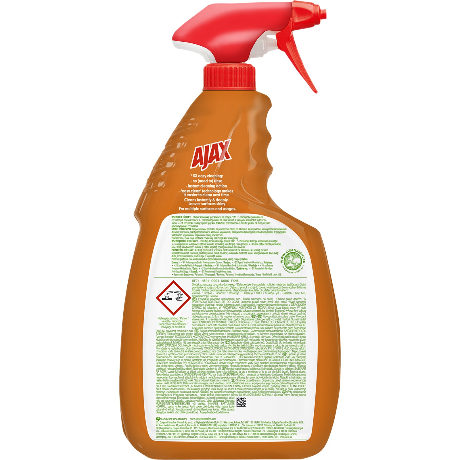 Ajax | Spray multisuprafete 750ml | Mega-image