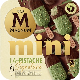 Magnum | Inghetata cu ciocolata si fistic 6x55g