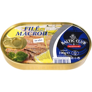 Baltic Club | File de macrou in ulei 190g