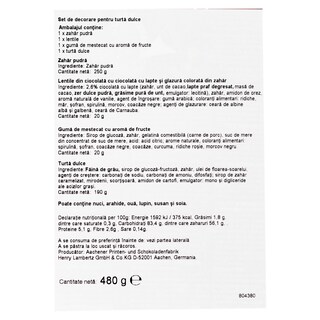 Lambertz | Set de decorare pentru turta dulce 480g
