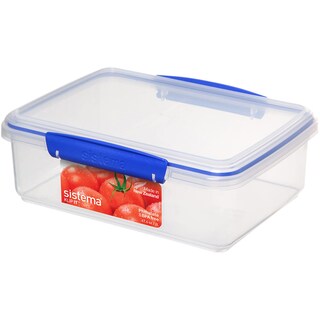 Sistema | Klip It | Caserola dreptunghiulara cu capac, 2L