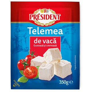 President | Telemea de vaca 350g