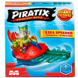 Piratix | Set 2 figurine, Piratix, Sea Speeders, Shark Treasure