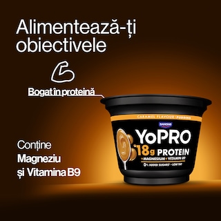 YoPRO | Budinca cu gust de caramel 180g