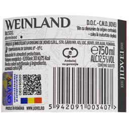 Jidvei | Weinland | Vin roze demisec 0.75L