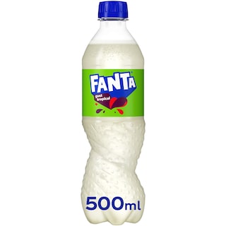 Fanta | Bautura racoritoare carbogazoasa cu gust tropical 0.5L