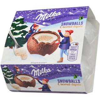 Milka | Bulgarasi de ciocolata cu crema de lapte 4x28g