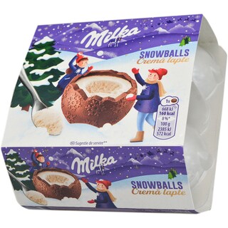 Milka | Bulgari de ciocolata cu crema de lapte 112g