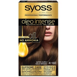 Syoss | Oleo Intense | Vopsea par Saten auriu 4-60