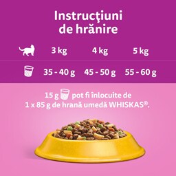 Whiskas | Hrana uscata cu pui pentru pisici sterilizate 1.4kg