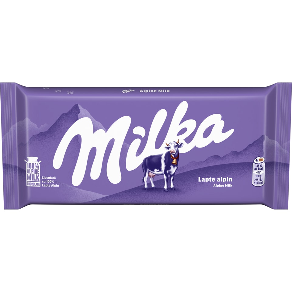 Ciocolata cu lapte alpin 90g