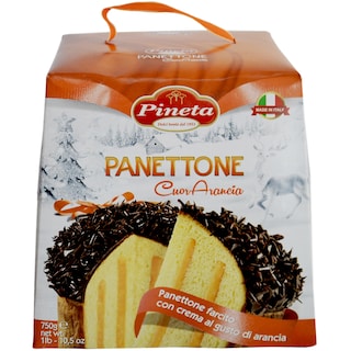 Pineta | Panettone | Panettone cu crema de portocale 750g