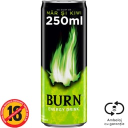 Burn | Bautura energizanta cu gust de mar si kiwi 250ml
