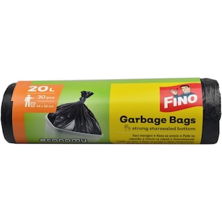 Fino | Saci menajeri 20L, 30 bucati