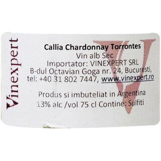 Callia Alta | Vin alb cupaj 0.75l