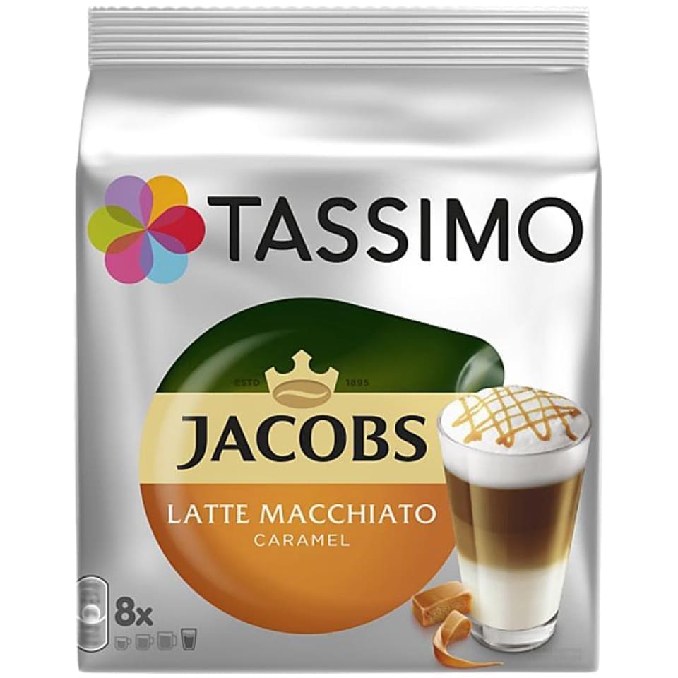 Cafea Late Macchiato Caramel, 2x8 capsule (cu card Connect)
