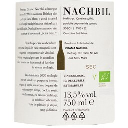 Nachbil | Vin rosu sec ecologic Blaufrankisch 0.75L