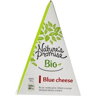 Nature's Promise Bio | Branza ecologica cu mucegai albastru selectionat 115g