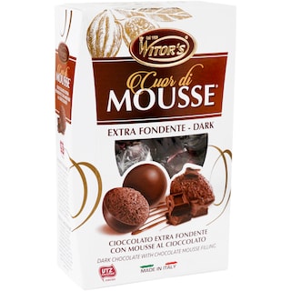 Witor's | CuorDiMousse | Praline de ciocolata neagra 136g
