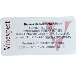 BARONS DE ROTHSCHILD | Sampanie Blanc de Blancs 750ml