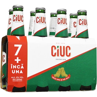 Ciuc Premium | Bere blonda 7+1 x 0.33L