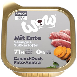 Wow | Hrana umeda pentru caini, cu rata 150g