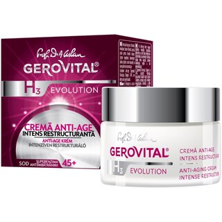 Gerovital | H3 | Crema de fata anti age intens restructuranta 50ml