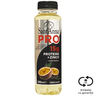 Sant'Anna | Apa proteica cu aroma tropicala 330ml