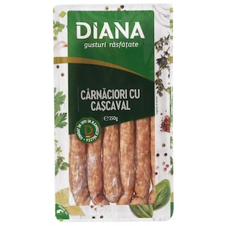 Diana | Carnaciori cu cascaval  250g