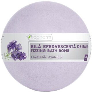 Flopharm | Bila efervescenta de baie Lavanda 160g